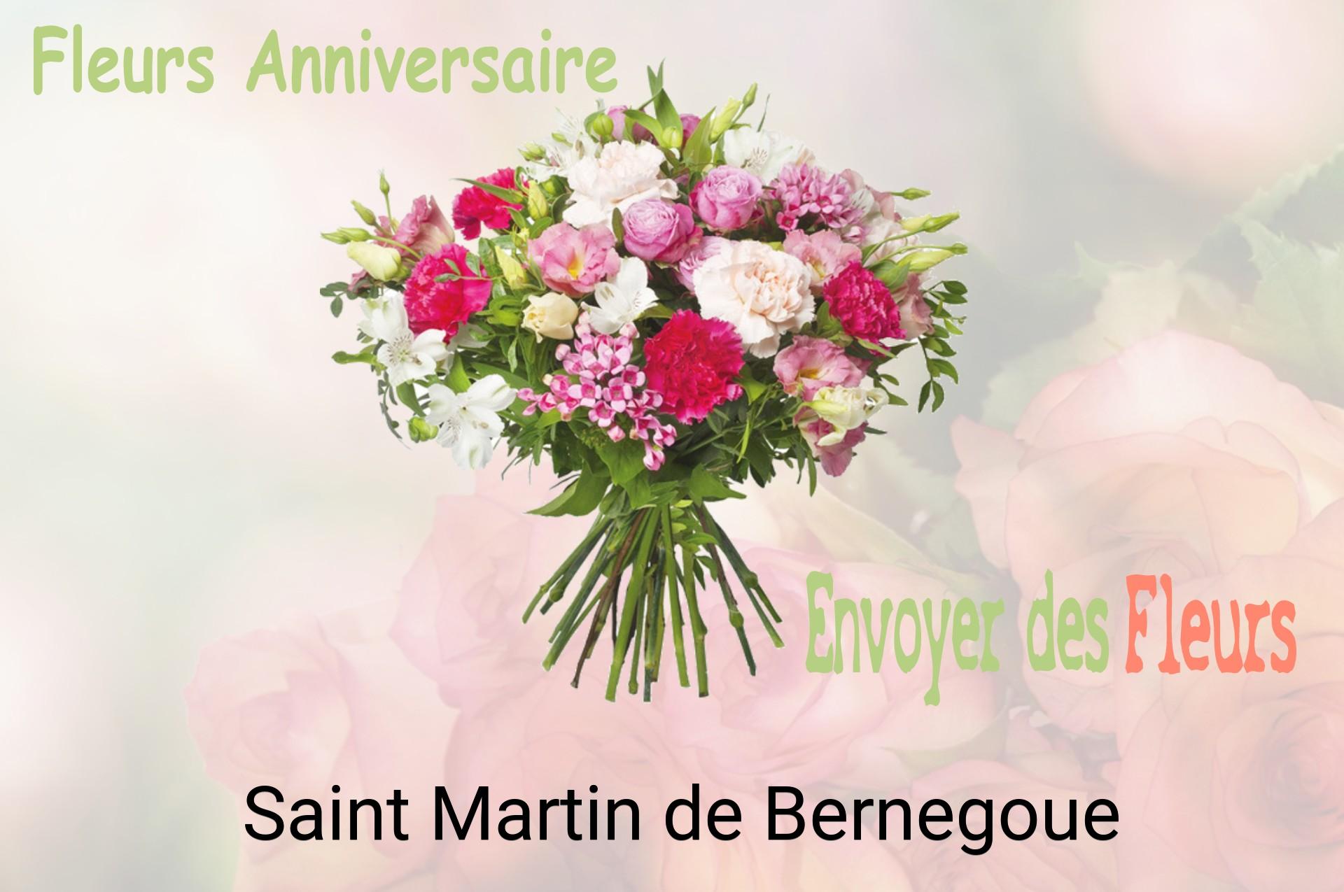 Bouquet de fleurs d’anniversaire livré à Saint-Martin-de-Bernegoue
